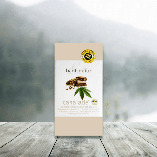 CANNALADE Chocolate - Chocolate ao Leite com Cânhamo Orgânico