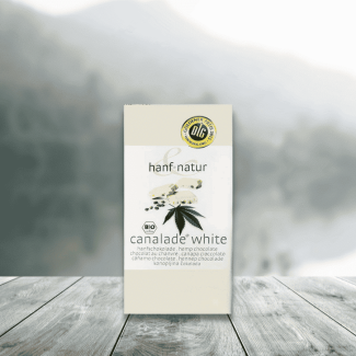 CANNALADE Chocolate - White Chocolate with Organic Hemp