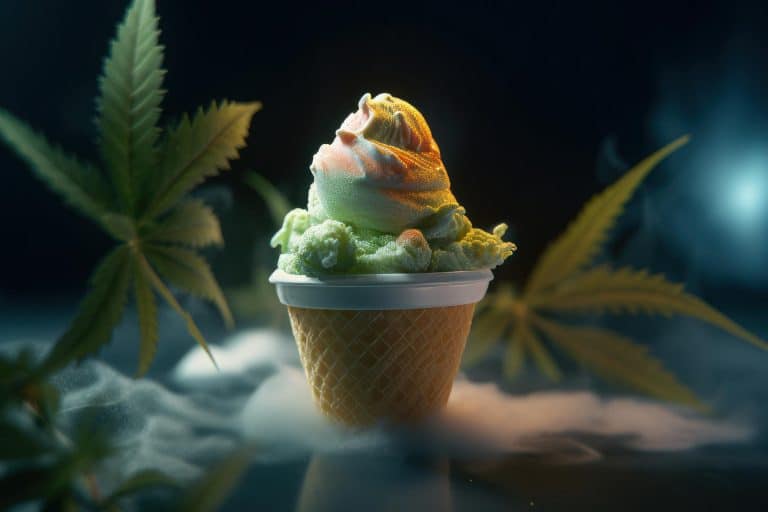 Mit Cannabis angereichertes Eis: Eine erfrischende und leckere Art zum Entspannen