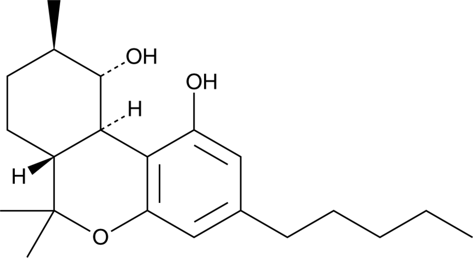 molécule 10-OH-HHC Hydroxy-hexahydrocannabinol