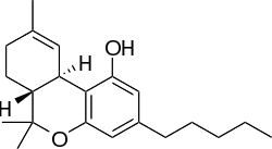 molécule THC