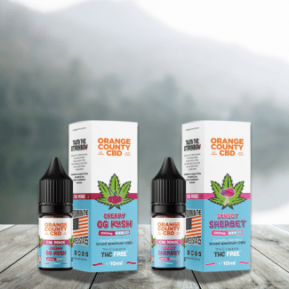 E-líquido CBD del condado de Orange 300 mg - 10 ml