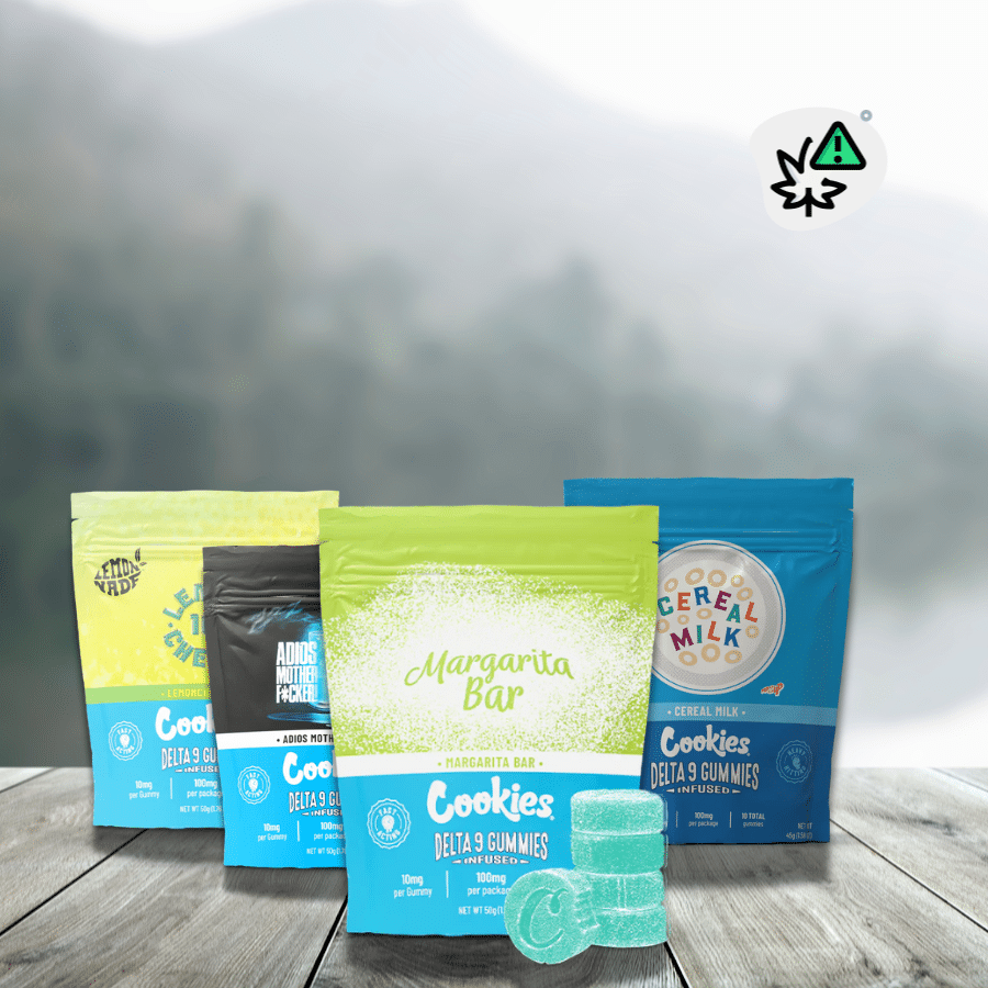 Discover Delta-9 THC Cookies Gummies: 10 gummies at 10mg each, in Cereal Milk, Margarita, and Lemonchello flavors. Premium edibles, controlled dosage.