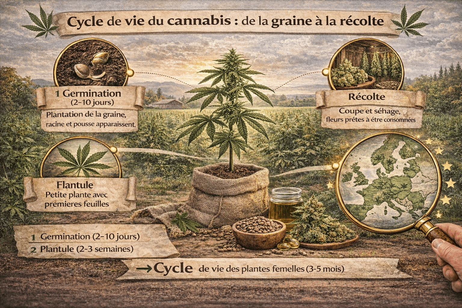 The cannabis life cycle explained