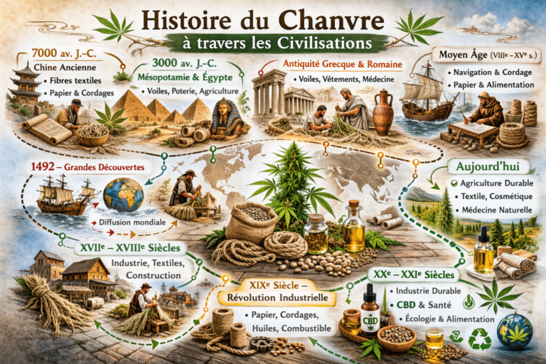 History of hemp through the ages
