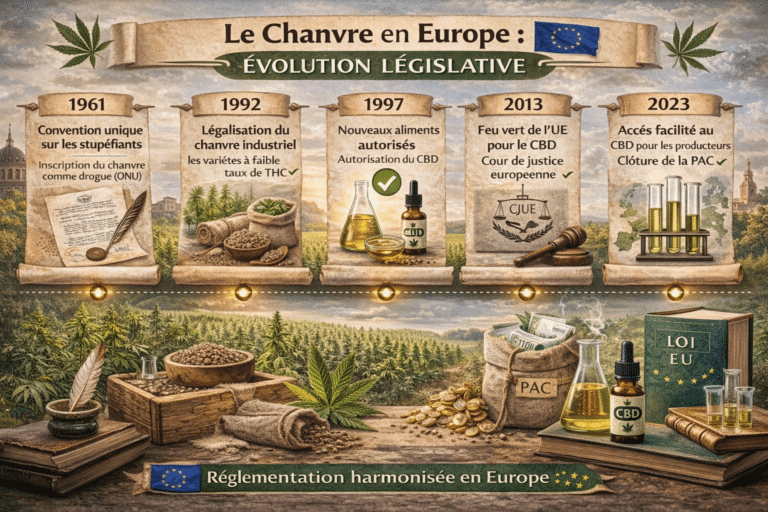 The legislative evolution of hemp in Europe
