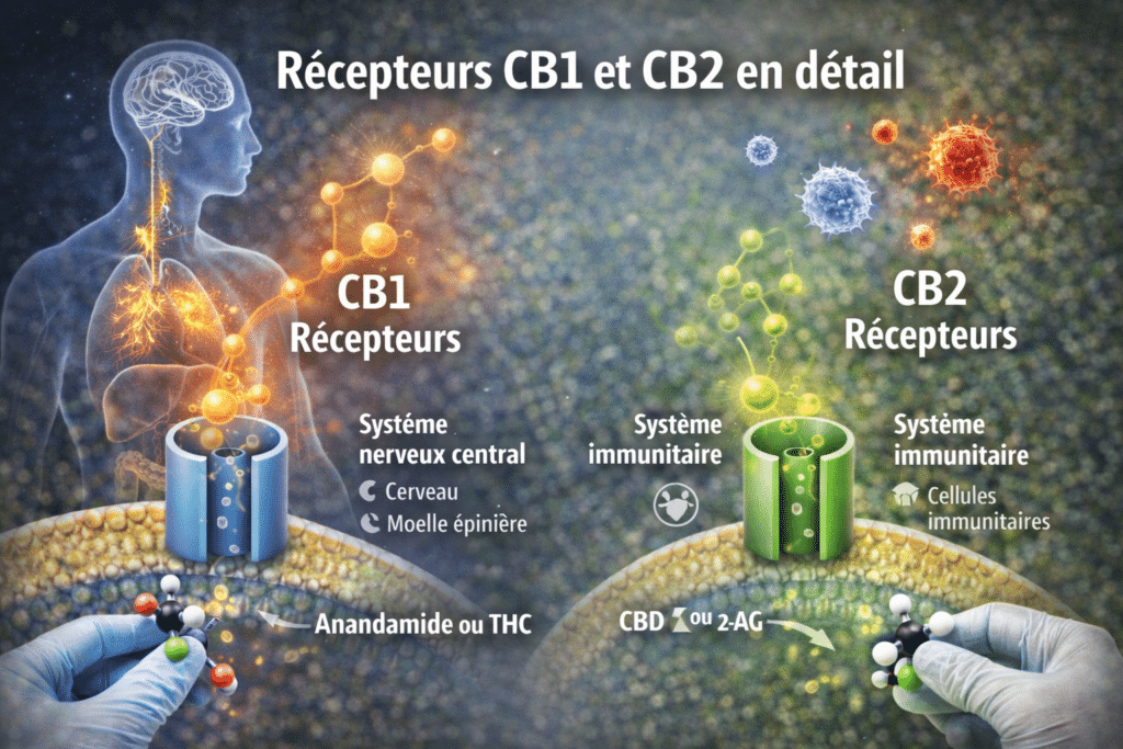 Récepteurs CB1 Et CB2 En Détail - Lord Of CBD