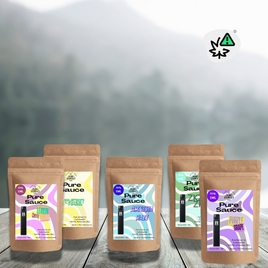Vape 1ml Pure Sauce (High Max Effect) – Pure Extract CBD