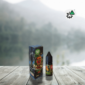 THCX 20% e-liquid, made in France, designed for electronic cigarettes and available in several flavor profiles inspired by well-known strains. Its formulation is based on a cannabinoid distillate combined with specific flavorings, in a format compatible with standard vaping devices. Available in Blue Berry, Green Crack, and Guava Ice, it belongs to the new generation of hemp-derived e-liquids.