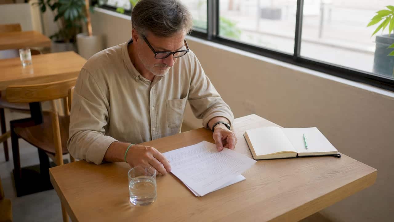 A marketing manager in the middle of reading the legislation on CBD