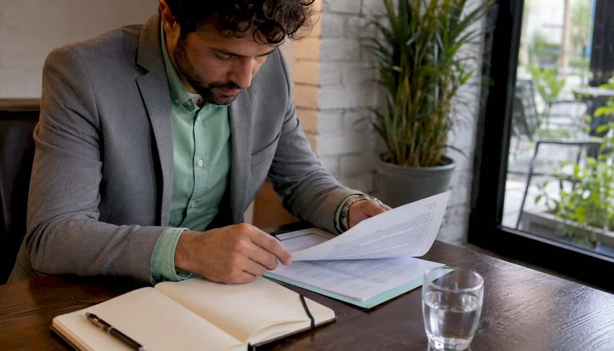 Legal specialist reviewing legal cases related to cannabinoids