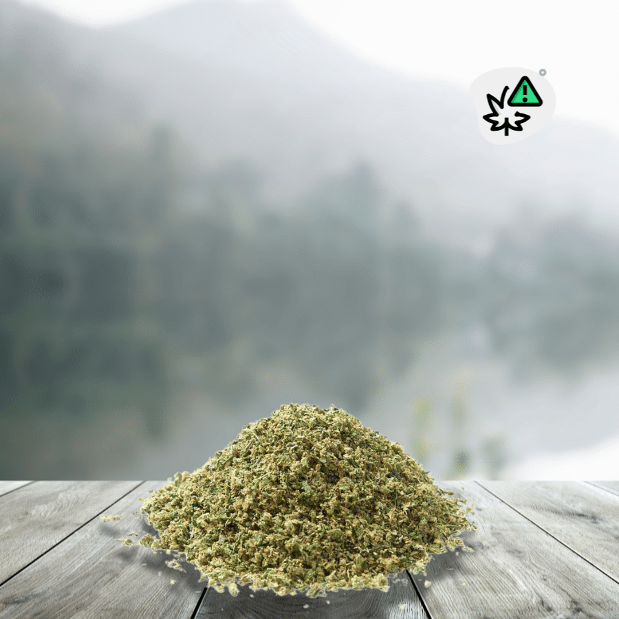 Discover Trim DC10 20%, a selection of small leaves and fragments from premium hemp flowers, carefully sorted during the trimming process. Prized for its excellent value, this product retains an appealing aromatic richness and a significant trichome count. With a 20% concentration, Trim DC10 offers an accessible alternative to traditional flower, while maintaining a terpene profile true to the original strains.