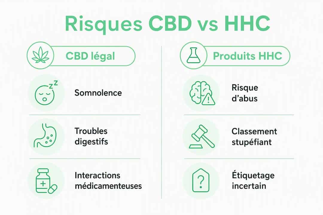Infographic: What are the health risks associated with legally sold CBD and HHC?