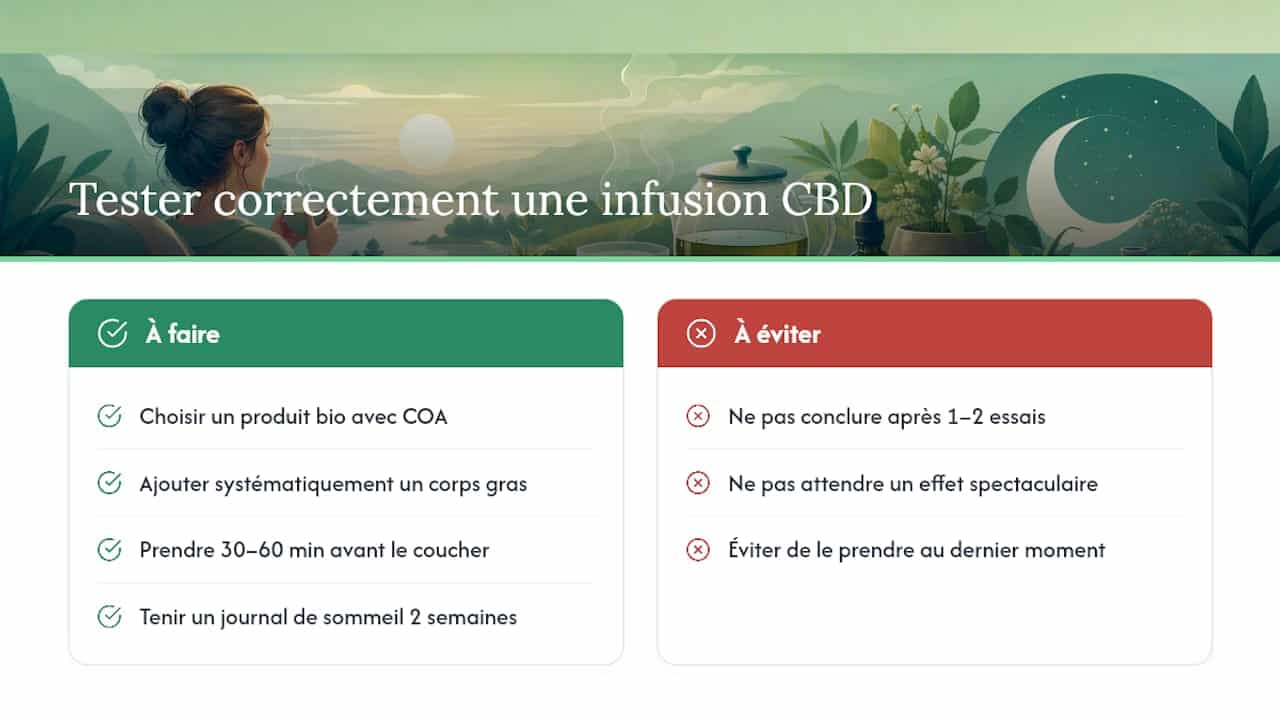 My editorial opinion on CBD infusions for sleep — overview diagram