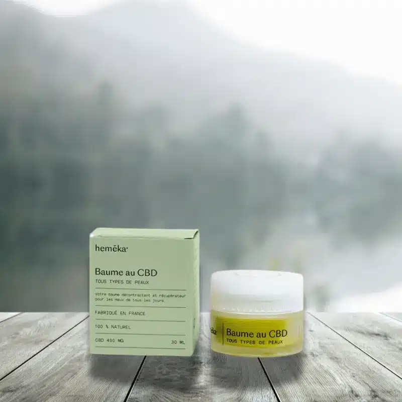 Baume Chauffant CBD 450mg - Hemeka