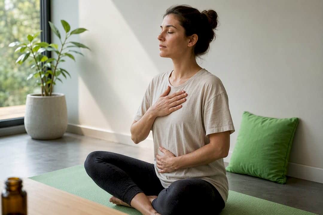 Séance de respiration pour apaiser le stress