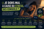 Vous dormez mal à cause du stress Découvrez les conseils efficaces pour mieux dormir, réduire les ruminations et retrouver un sommeil plus réparateur.