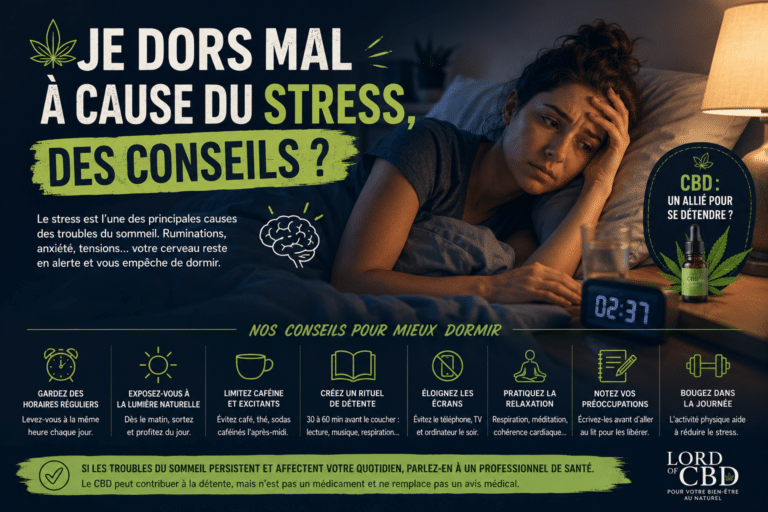 Vous dormez mal à cause du stress Découvrez les conseils efficaces pour mieux dormir, réduire les ruminations et retrouver un sommeil plus réparateur.