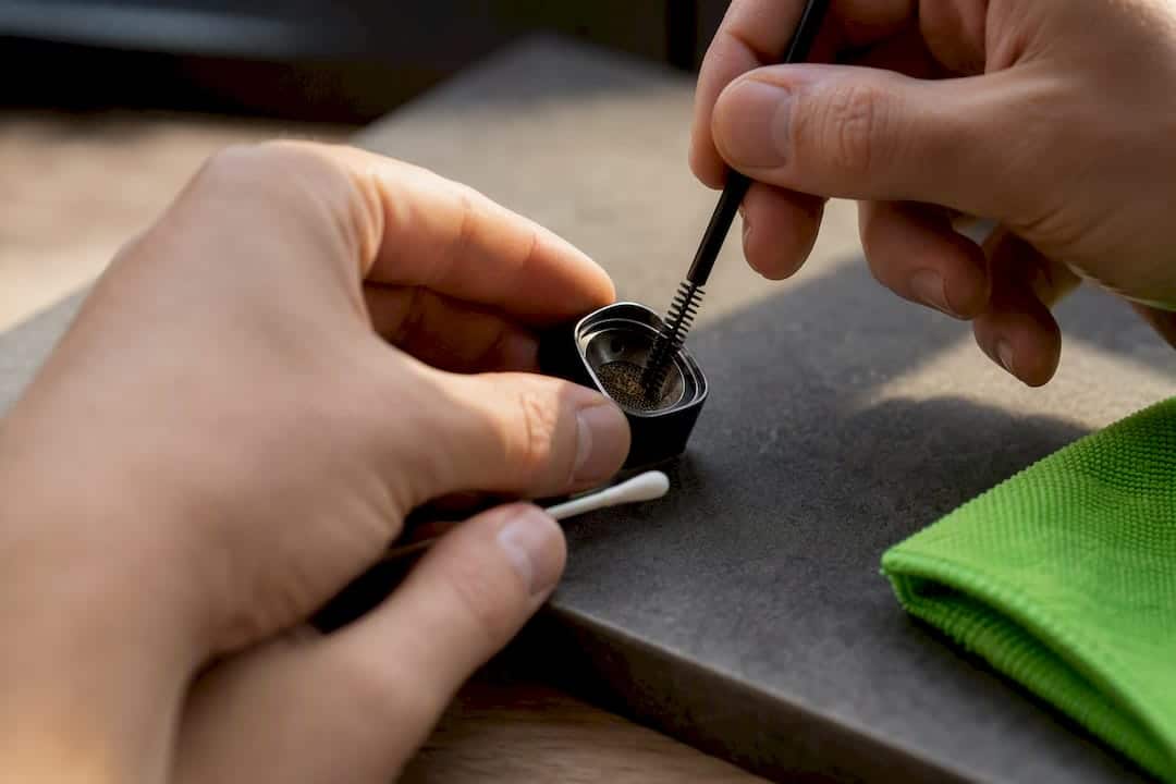 Nettoyage des conduits d’un vaporisateur