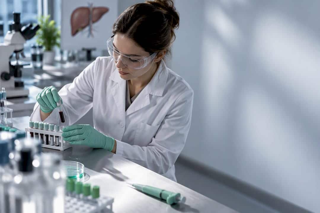 Májanyagcserére szakosodott laboratórium