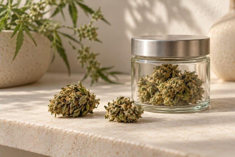 Curing et affinage des fleurs CBD