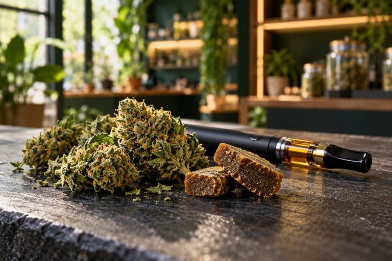 Molécule CBD puissante : CBD, THCA, THV-N10, DC10… Comprenez les différences, les taux et les analyses pour comparer les produits en CBD shop.